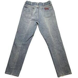 Twenty X Jeans Mens 34x32 Medium Wash Blue Regular Fit Straight Western Denim